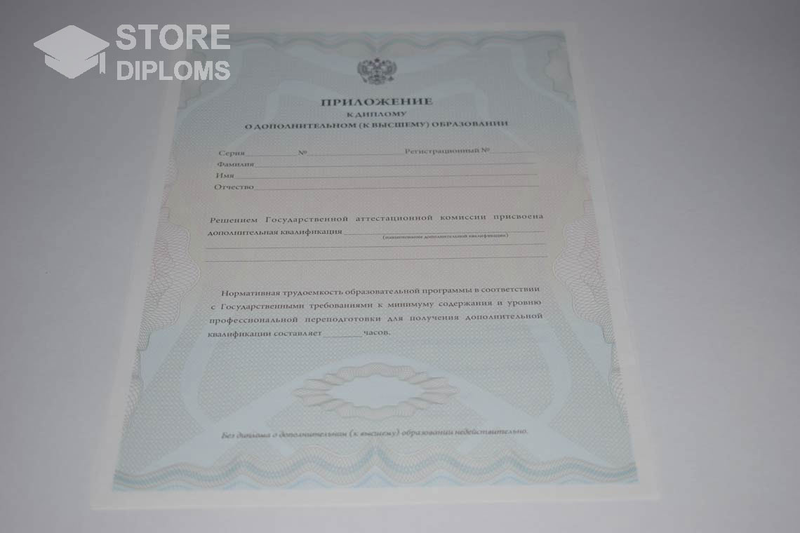 Приложение к Диплому МВА период выдачи 2011-2025 Полтаву